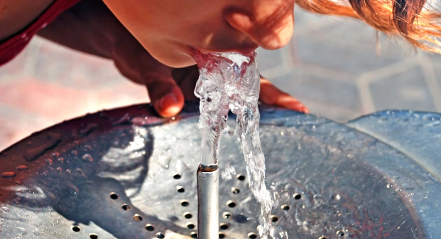 Installation de fontaines publiques