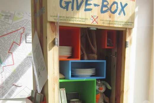 Installer des boîtes à dons